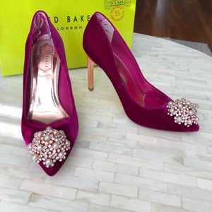 Ted Baker Gorgeous Velvet Shoes!